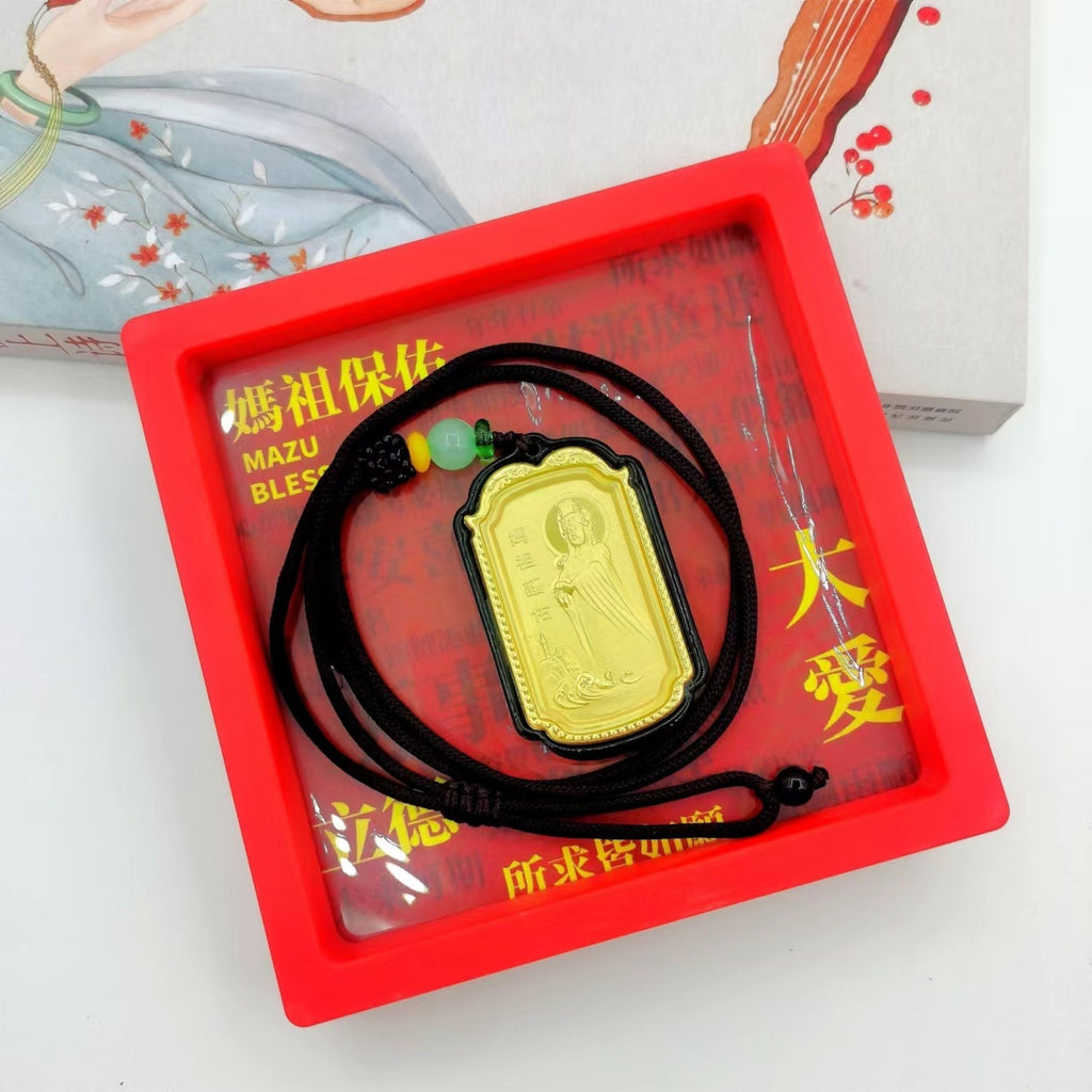 【妈祖庇护】金玉佩项链 经香炉开光 金玉良缘 平安顺遂