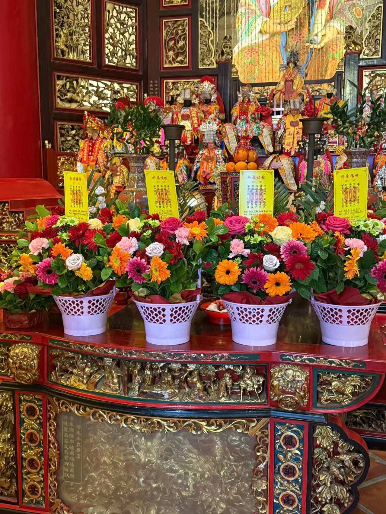 湄洲妈祖代拜花篮｜诚心供奉·祈福圆满（纯代拜服务·不发货）