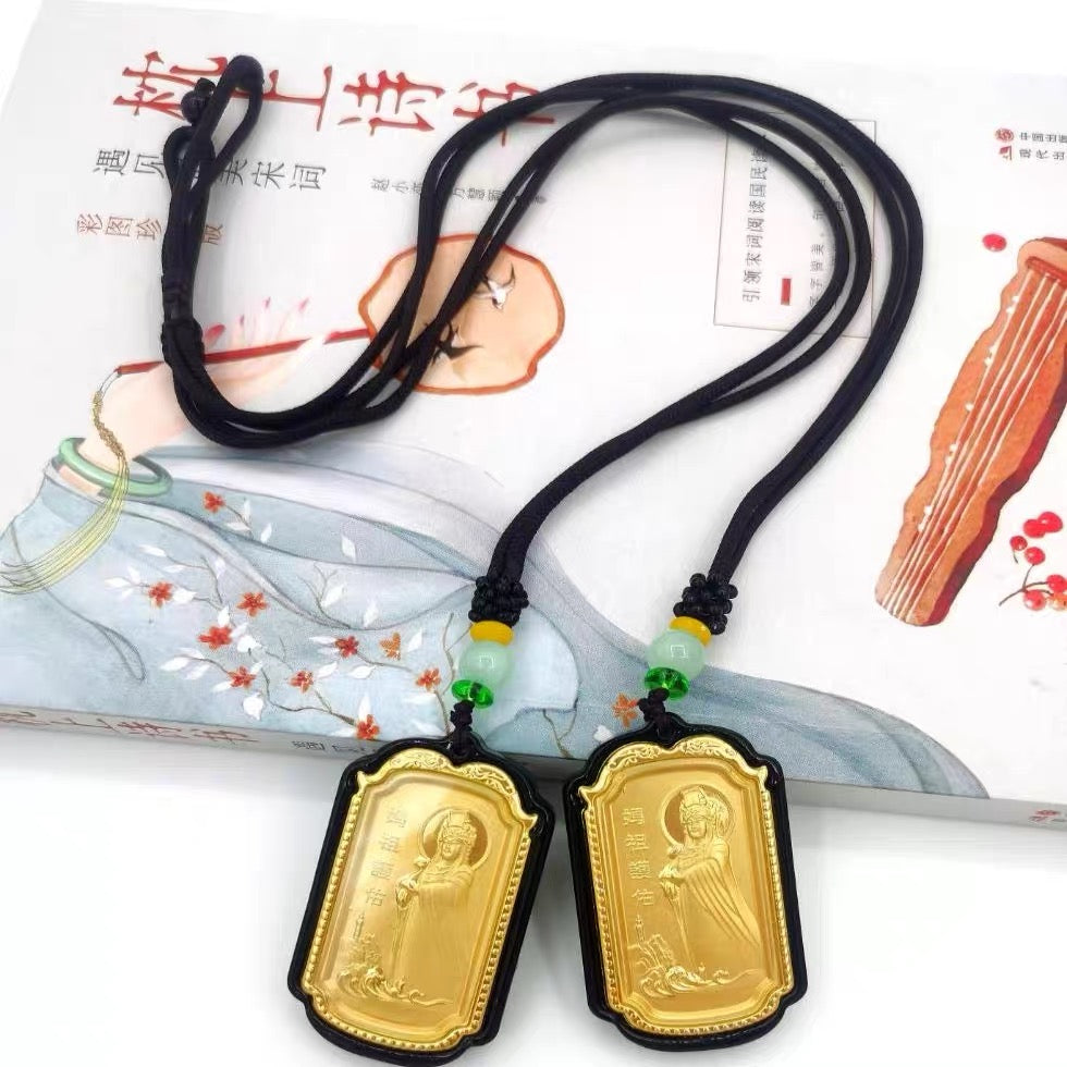 【妈祖庇护】金玉佩项链 经香炉开光 金玉良缘 平安顺遂